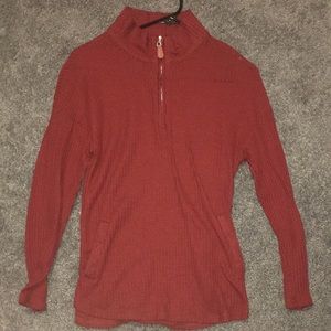 Burnt Orange Half-Zip